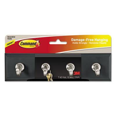 Command&trade; Decorative Key Rail