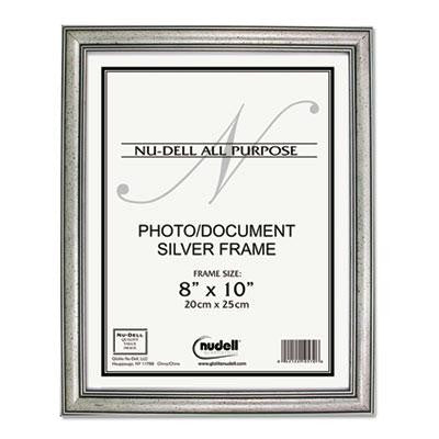 NuDell&trade; Antique Silver Finish Frame