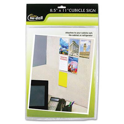 NuDell&trade; Clear Plastic Sign Holders