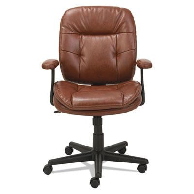 OIF Swivel-Tilt Leather Task Chair