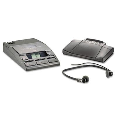 Philips&reg; 720-T Desktop Analog Mini Cassette Transcriber Dictation System