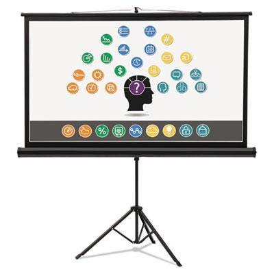 Quartet&reg; Wide Format Tripod Base Projection Screen