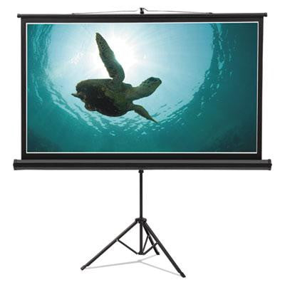 Quartet&reg; Wide Format Tripod Base Projection Screen