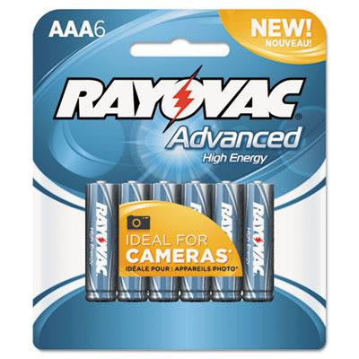 Rayovac&reg; Advanced High Energy Alkaline Batteries