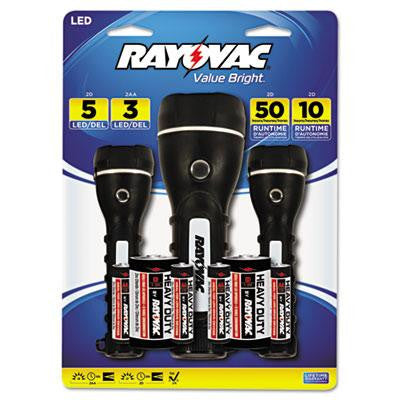 Rayovac&reg; Value Bright LED Flashlights