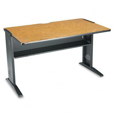 Safco&reg; Computer Desk with Reversible Top