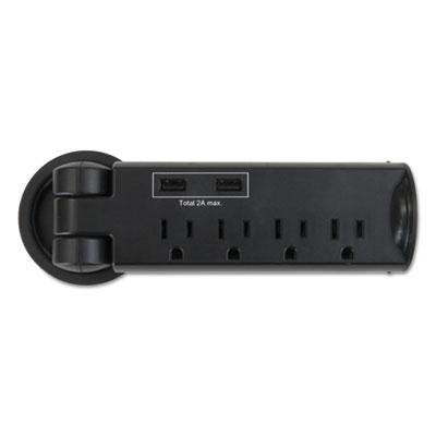 Safco&reg; Pull-Up Power Module with USB