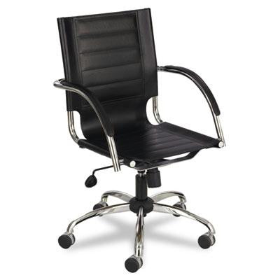 Safco&reg; Flaunt&trade; Series Mid-Back Manager's Chair