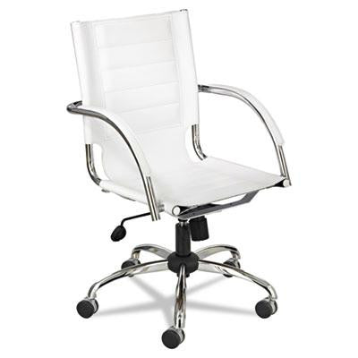 Safco&reg; Flaunt&trade; Series Mid-Back Manager's Chair