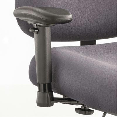 Safco&reg; Optional Height- and Width-Adjustable T-Pad Arms for Optimus&trade; Big & Tall Chairs