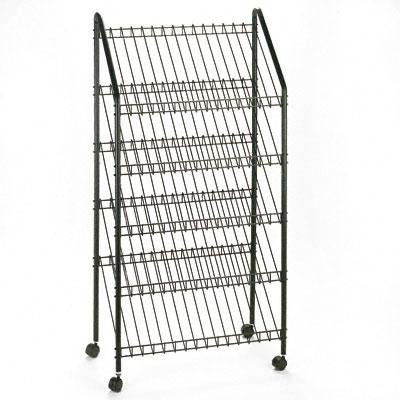 Safco&reg; Mobile Literature Rack