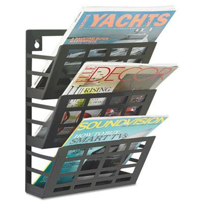 Safco&reg; Grid Magazine Rack