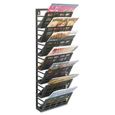 Safco&reg; Grid Magazine Rack