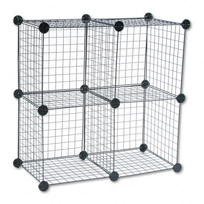 Safco&reg; Wire Cube Shelving System