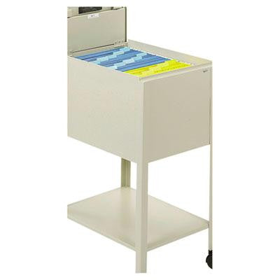 Safco&reg; Standard Locking Mobile Tub File