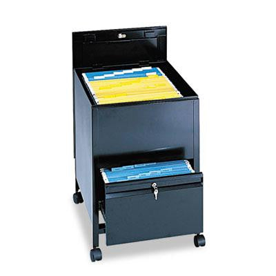 Safco&reg; Locking Mobile Tub File with Drawer