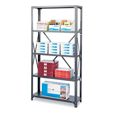 Safco&reg; Heavy-Duty Commercial Steel Shelving Unit