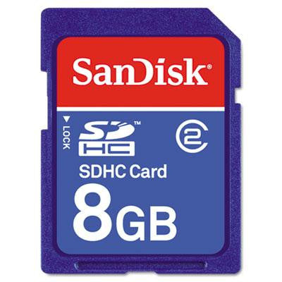 SanDisk&reg; SDHC Memory Card