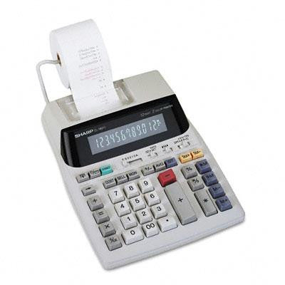 Sharp&reg; EL-1801V Two-Color Printing Calculator