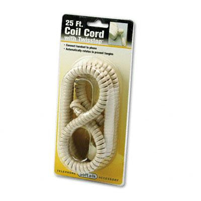 Softalk&reg; Twisstop&trade; Phone Cord Detangler