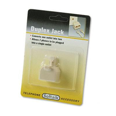 Softalk&reg; Duplex Jack