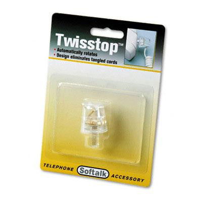 Softalk&reg; Twisstop&trade; Phone Cord Detangler