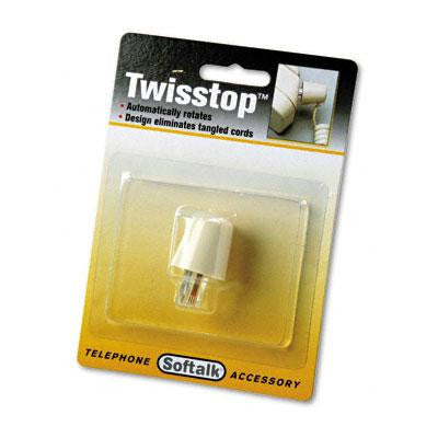 Softalk&reg; Twisstop&trade; Phone Cord Detangler