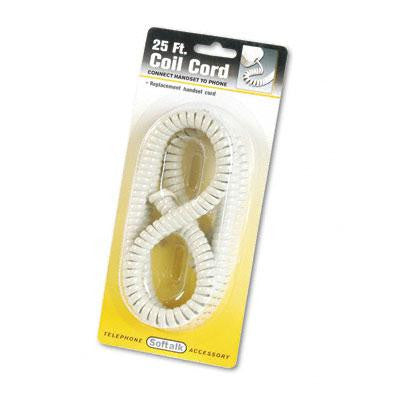 Softalk&reg; Coiled Phone Cord