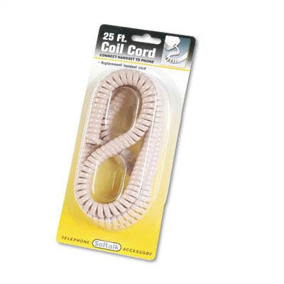 Softalk&reg; Coiled Phone Cord