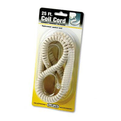 Softalk&reg; Coiled Phone Cord