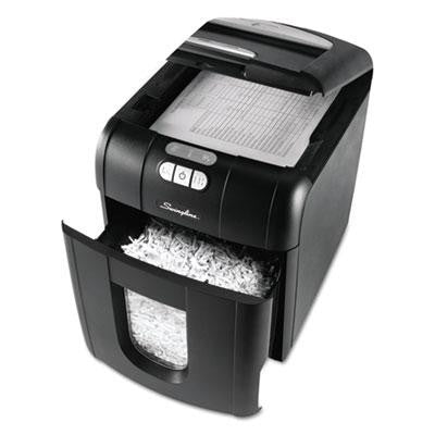 Swingline&reg; Stack-and-Shred&trade; 100XL Auto Feed Super Cross-Cut Shredder Value Pack