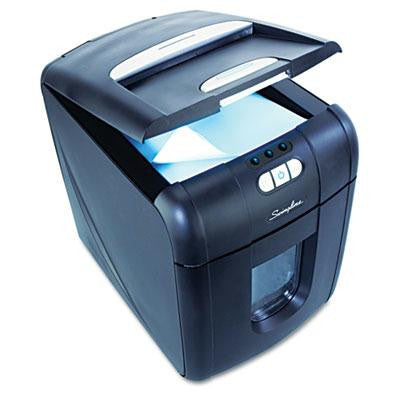 Swingline&reg; Stack-and-Shred&trade; 100X Auto Feed Super Cross-Cut Shredder