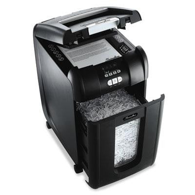 Swingline&reg; Stack-and-Shred&trade; 300X Auto Feed Super Cross-Cut Shredder