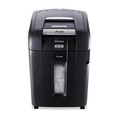 Swingline&reg; Stack-and-Shred&trade; 500X Auto Feed Super Cross-Cut Shredder