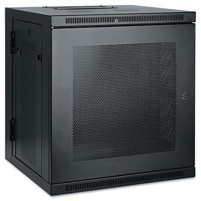 Tripp Lite SmartRack Low-Profile Switch-Depth Wall-Mount Rack Enclosure Cabinet