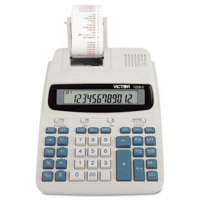 Victor&reg; 1228-2 Two-Color Roller Printing Calculator