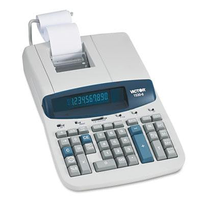 Victor&reg; 1530-6 Two-Color Commercial Ribbon Printing Calculator