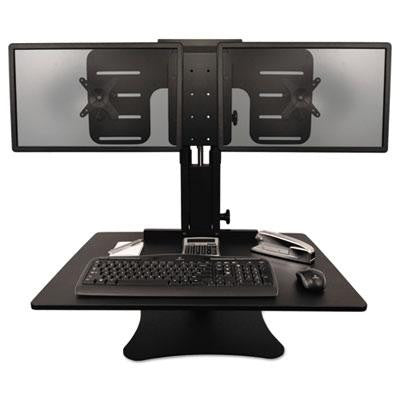 Victor&reg; DC350 High Rise&trade; Collection Dual Monitor Sit-Stand Desk Converter