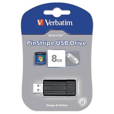 Verbatim&reg; PinStripe USB Flash Drive