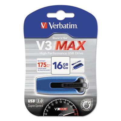 Verbatim&reg; V3 Max USB 3.0 Flash Drive