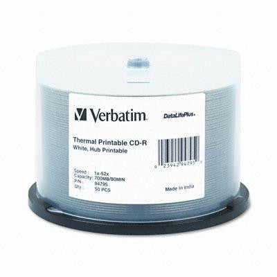 Verbatim&reg; CD-R DataLifePlus Printable Recordable Disc