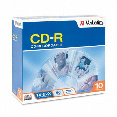 Verbatim&reg; CD-R Recordable Disc