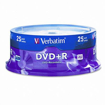 Verbatim&reg; DVD+R Recordable Disc