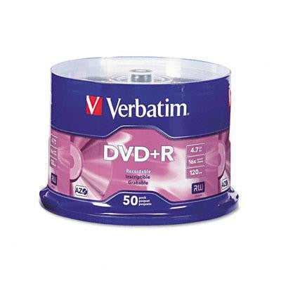 Verbatim&reg; DVD+R Recordable Disc