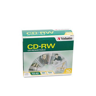 Verbatim&reg; CD-RW Rewritable Disc