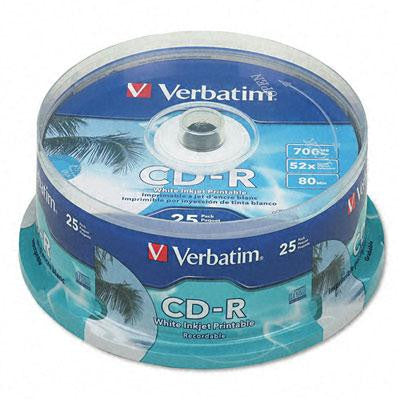 Verbatim&reg; CD-R Printable Recordable Disc