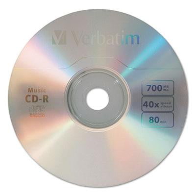 Verbatim&reg; CD-R Music Recordable Disc