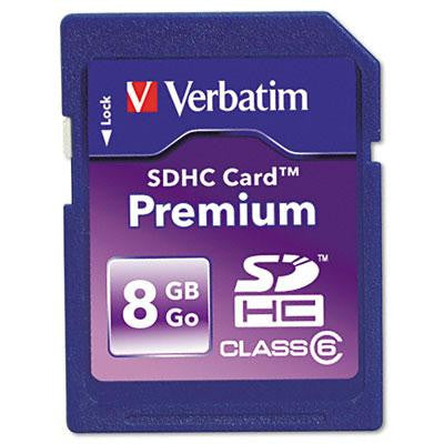 Verbatim&reg; Premium SDHC Cards