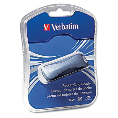 Verbatim&reg; Pocket Card Reader