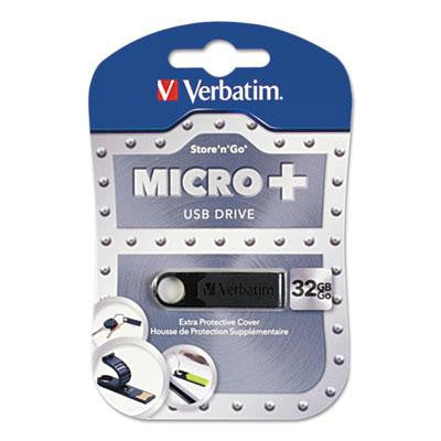 Verbatim&reg; Store 'n' Go&reg; Micro USB Drive Plus